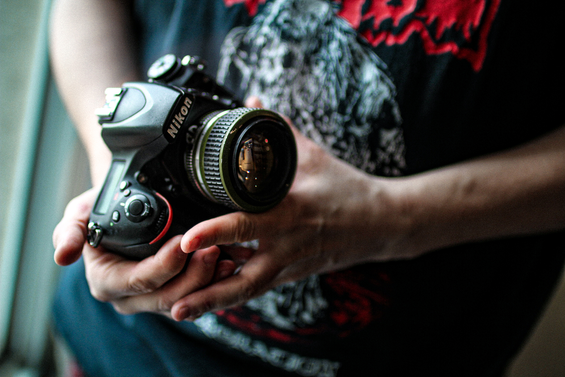 Nikkor 50mm F1.2 AI-s na lustrzance Nikon D750