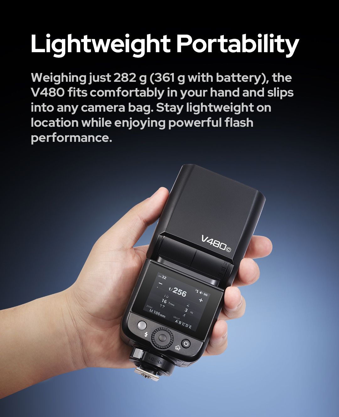 Godox v480 ttl flash 5