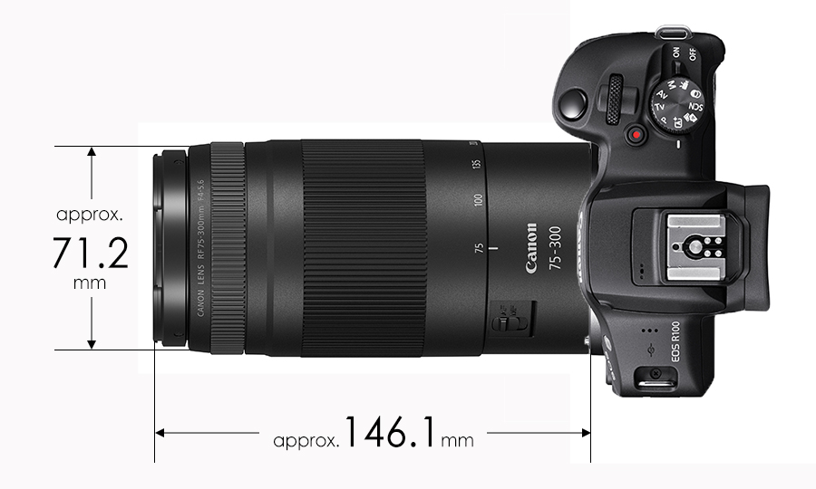 Canon rf 75 300mm f4 5.6 lens 4
