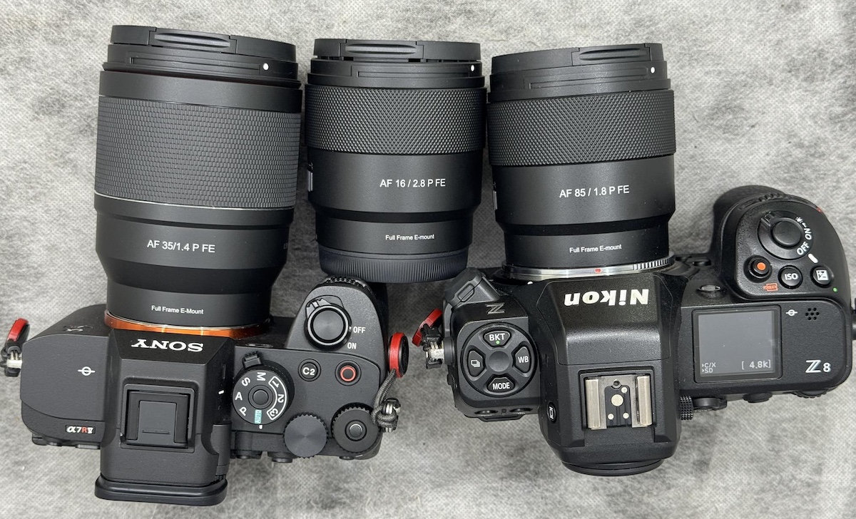 Samyang af prima 16mm f2.8 p fe lens