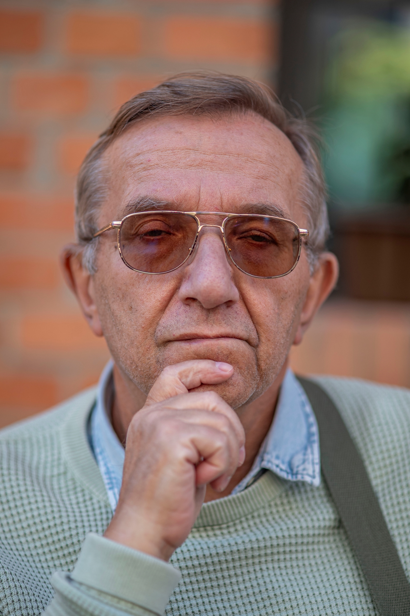 Portret wykonany Minolta AF 100mm f/2 na Nikon Zf, przysłona f/2