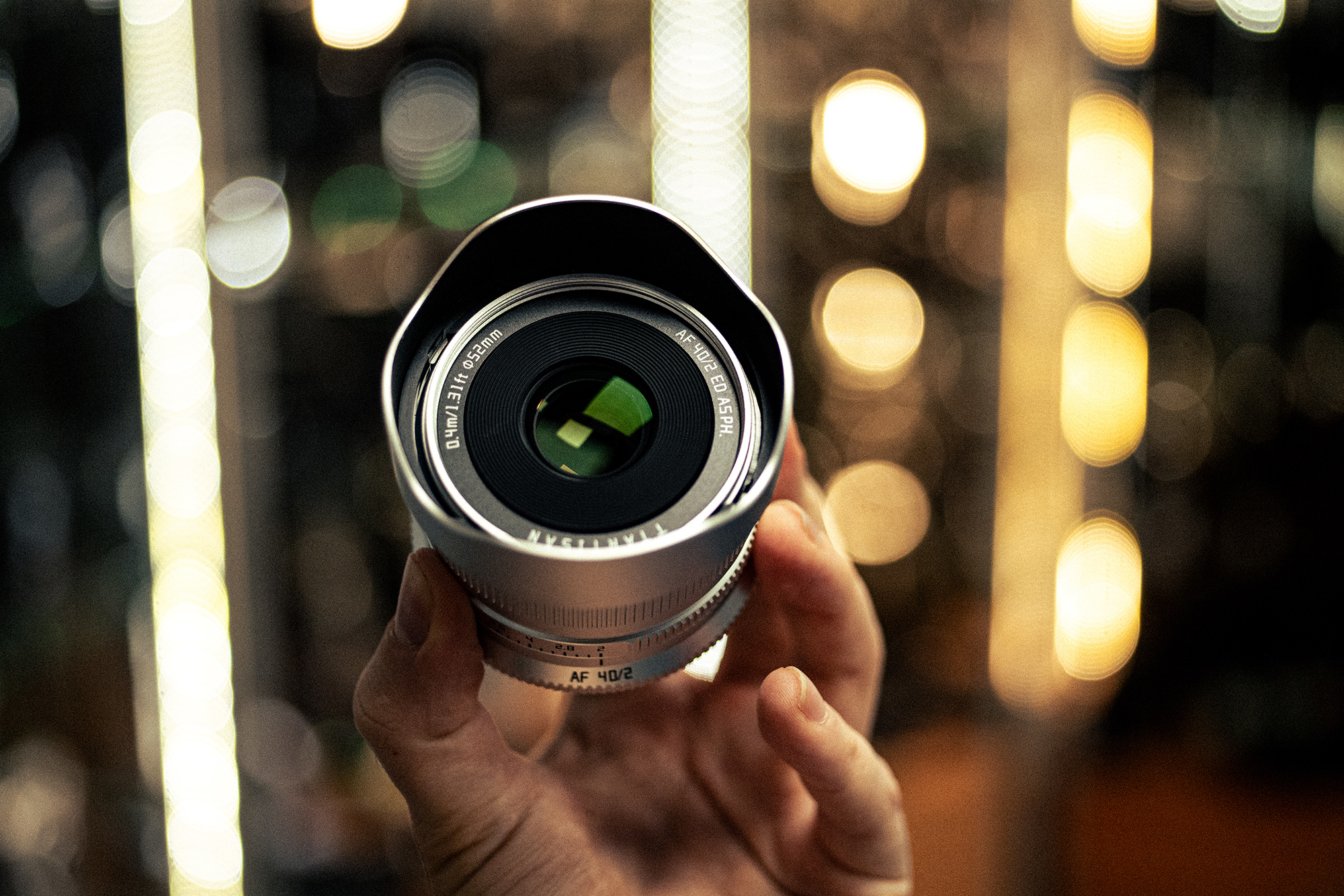 TTArtisan AF 40mm F2 ED ASPH Srebrny