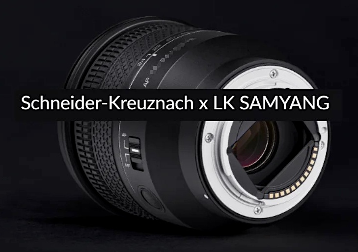 Schneider Kreuznach × LK Samyang 20 50mm f2 lens